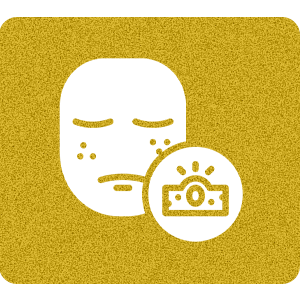 Acne treatment icon