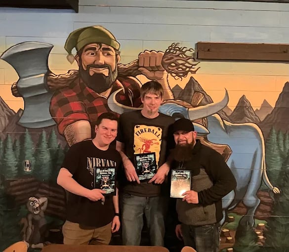 Group photo at The Blue Ox