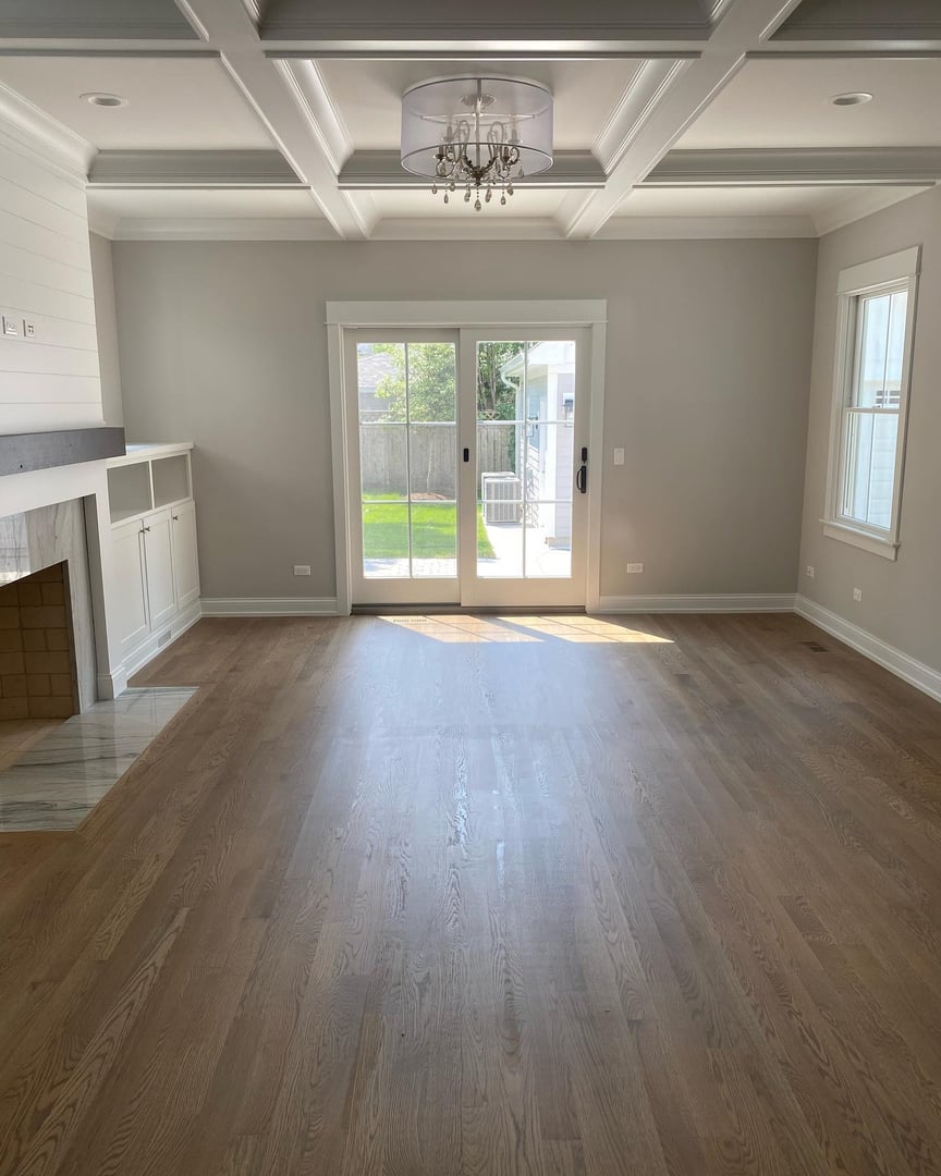 Living Room Flooring Project Photo