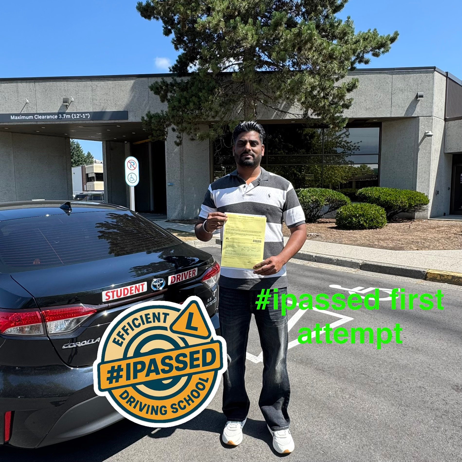 Success story from Efficient Driving School student