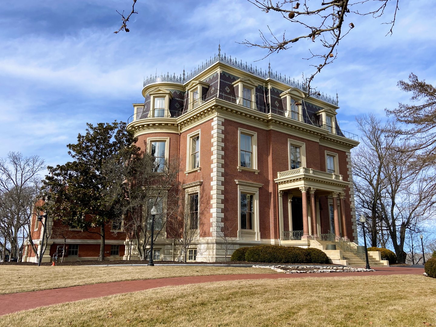 Governor's Mansion in Jefferson City, Missouri