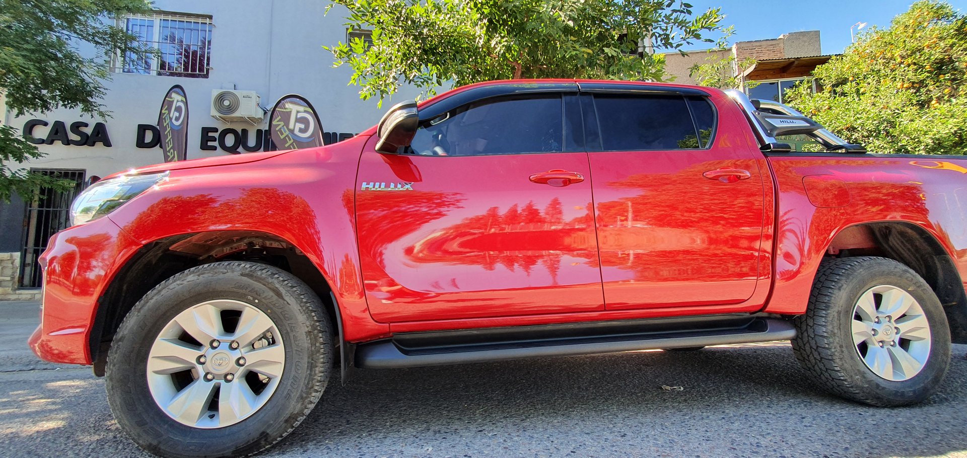 ESTRIBOS ELÉCTRICOS para Toyota Hilux