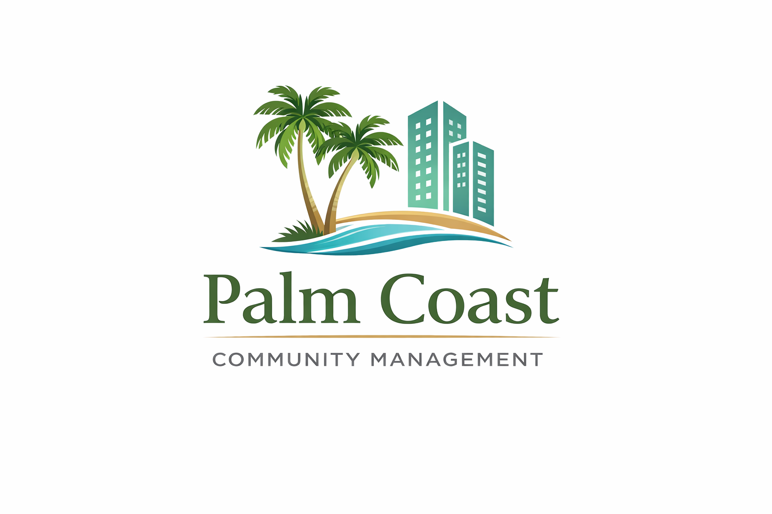 Palm Coast Community Management Logo