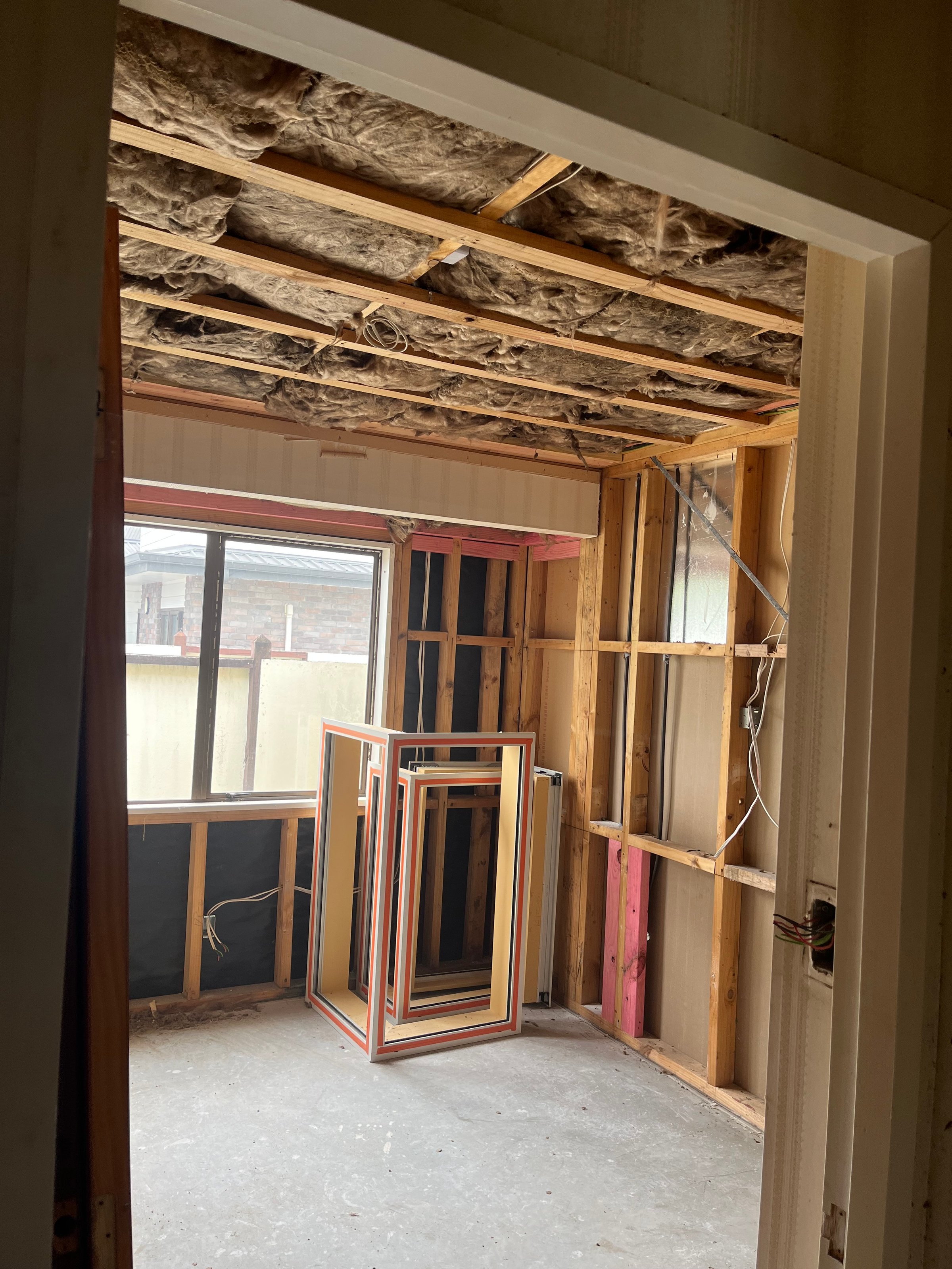 Renovation in progress interior