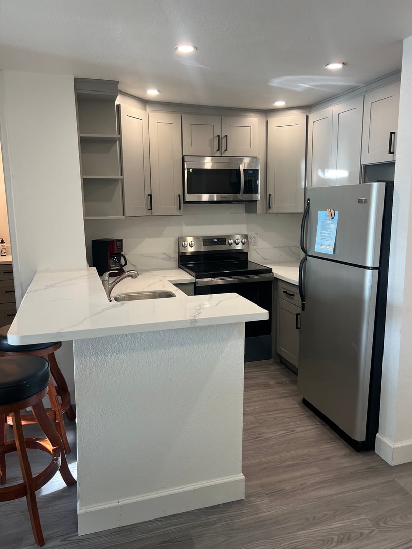 Professional remodeling work