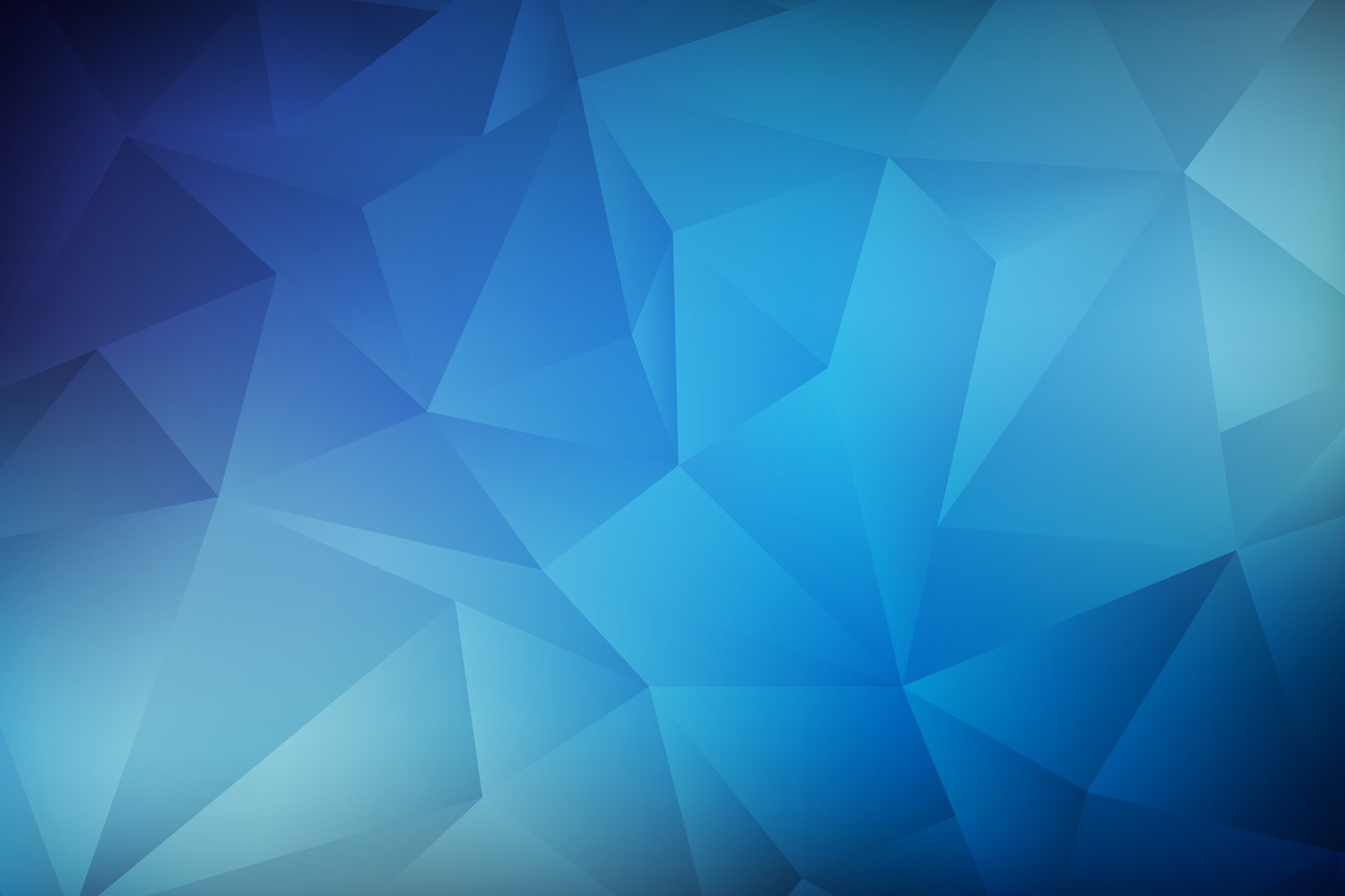 blue low poly background