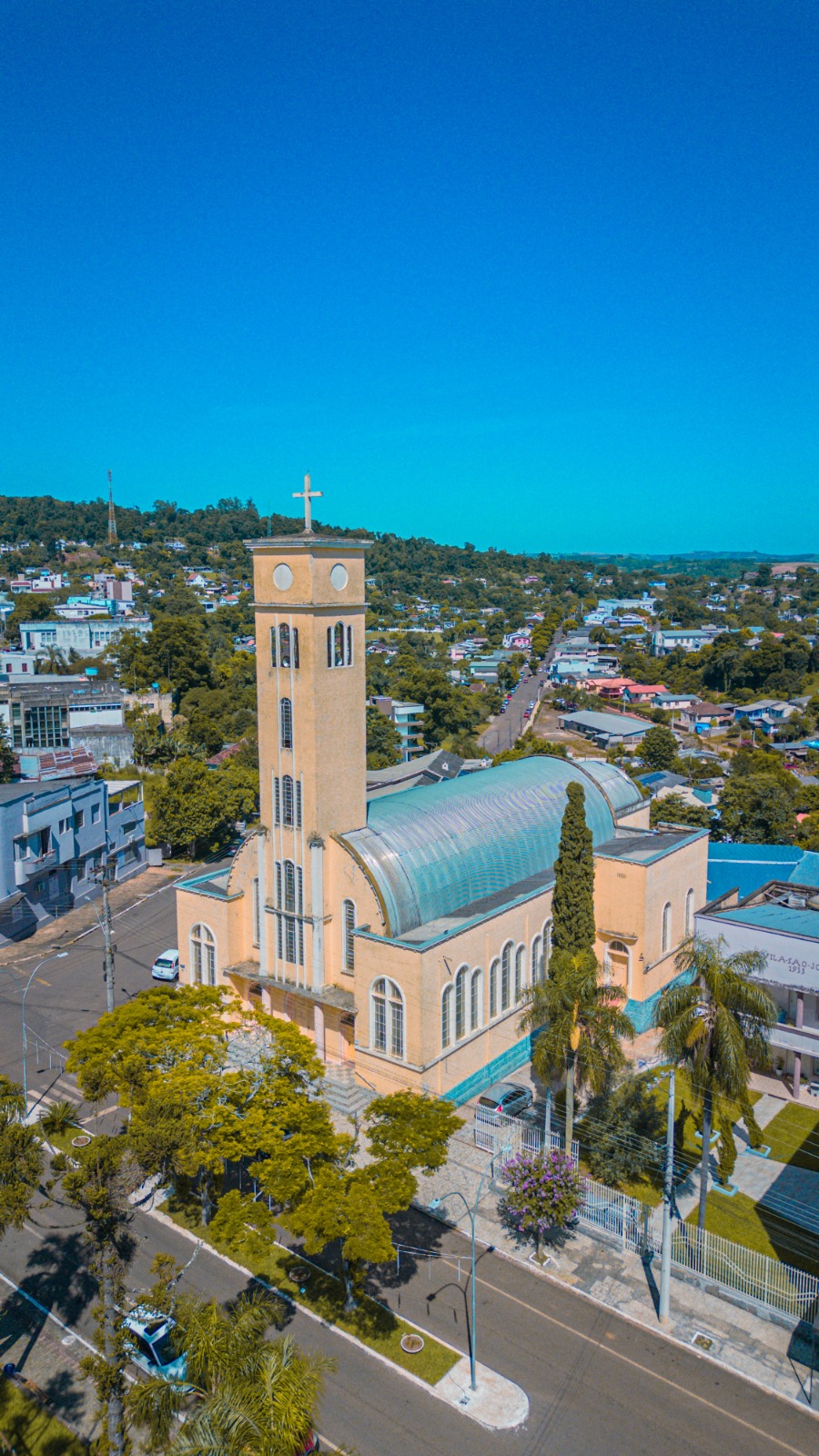 Igreja Matriz Paróquia Nossa Senhora Auxiliadora em Iraí/RS