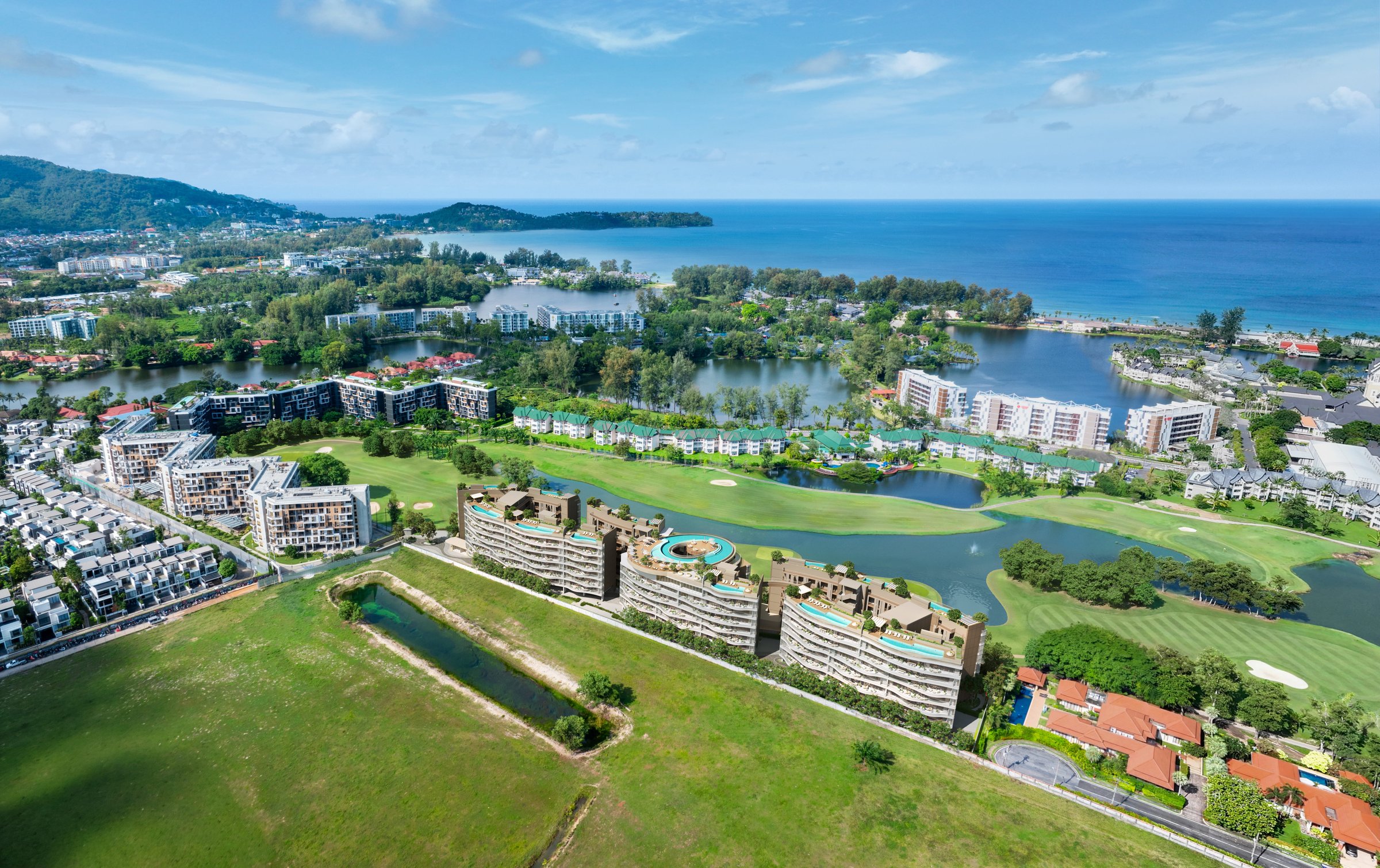 Luxury development exterior