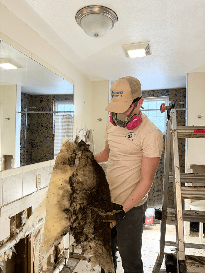 Fire damage restoration