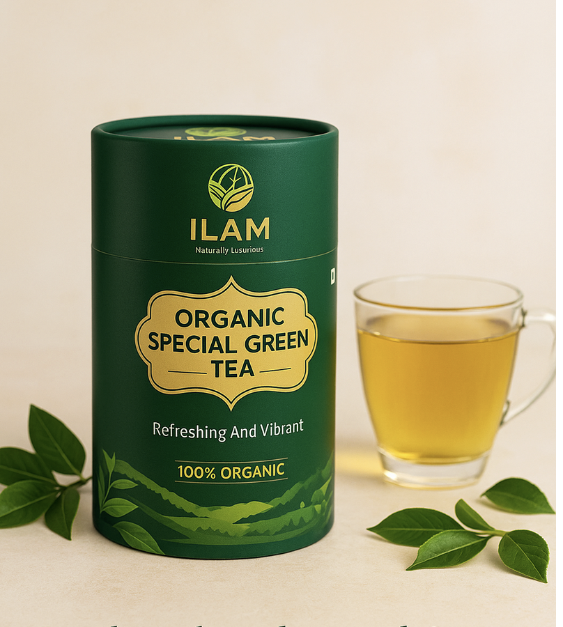 Organic Special Green Tea Package