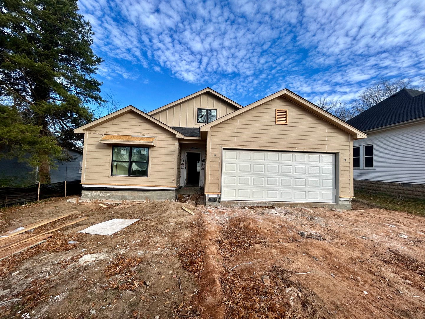 Custom home exterior