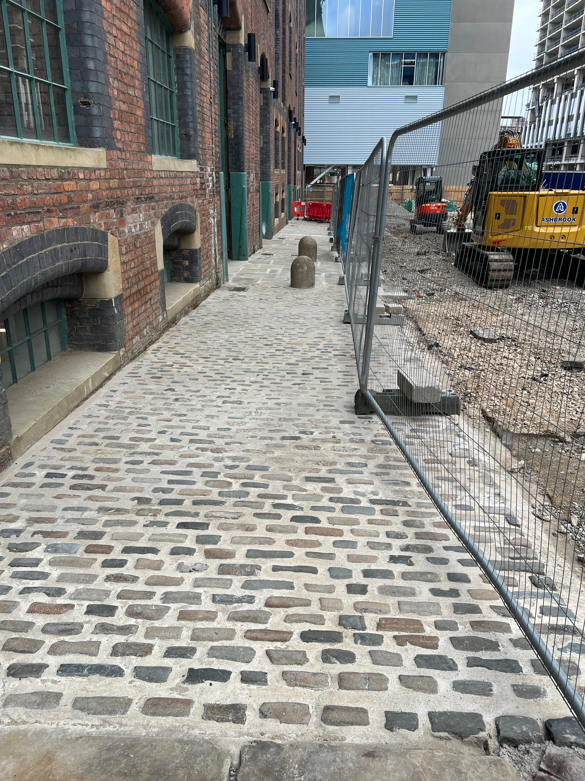 Block Paving Walkway Commercial by Taurus Facilities