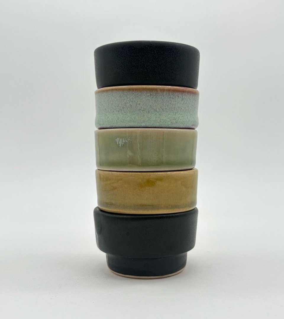 Set de Vasos de Sake Apilables