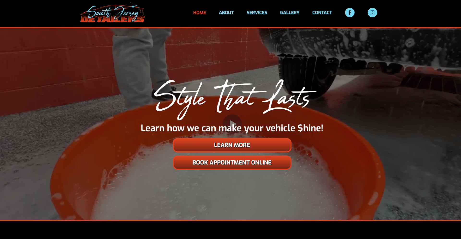Original website - Screenshot 1