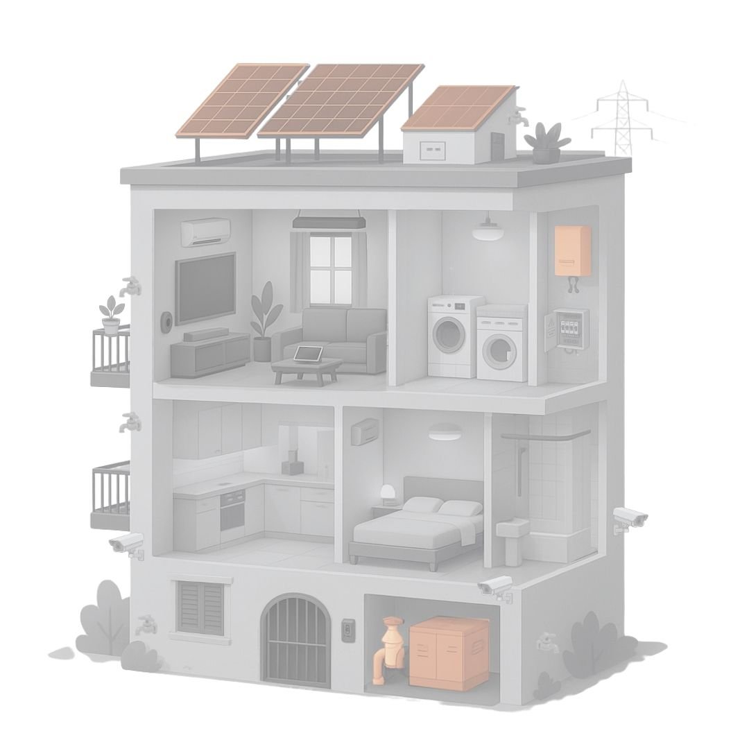 Smart Home Energy System Visualization