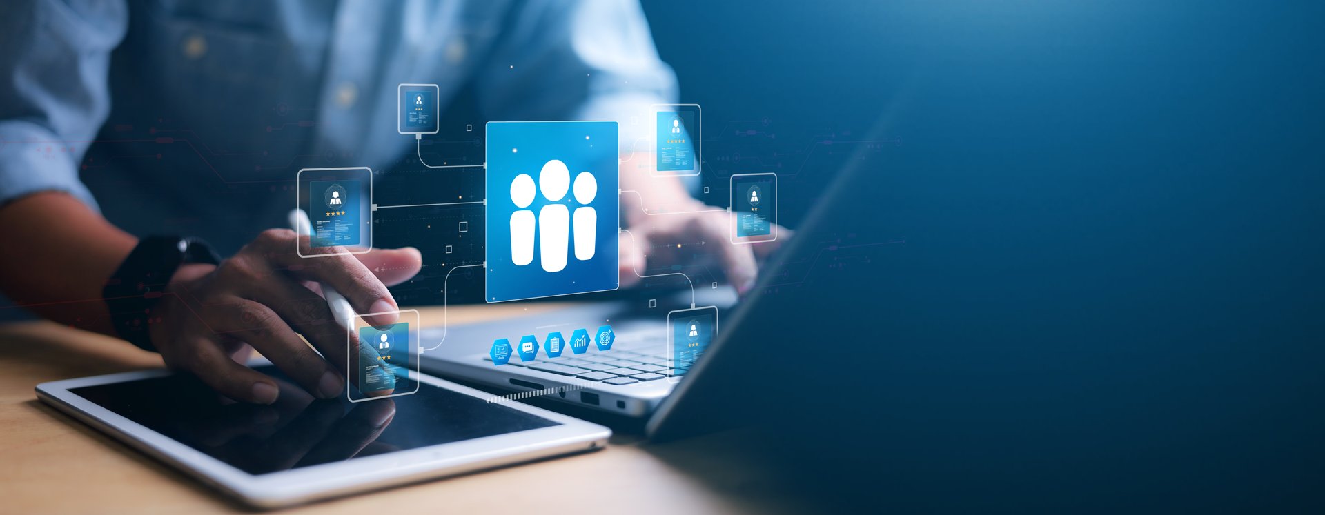 HR Human resources Recruitment Team Staff management. Relationship Management, Human Resources HR management recruitment employment headhunting concept.