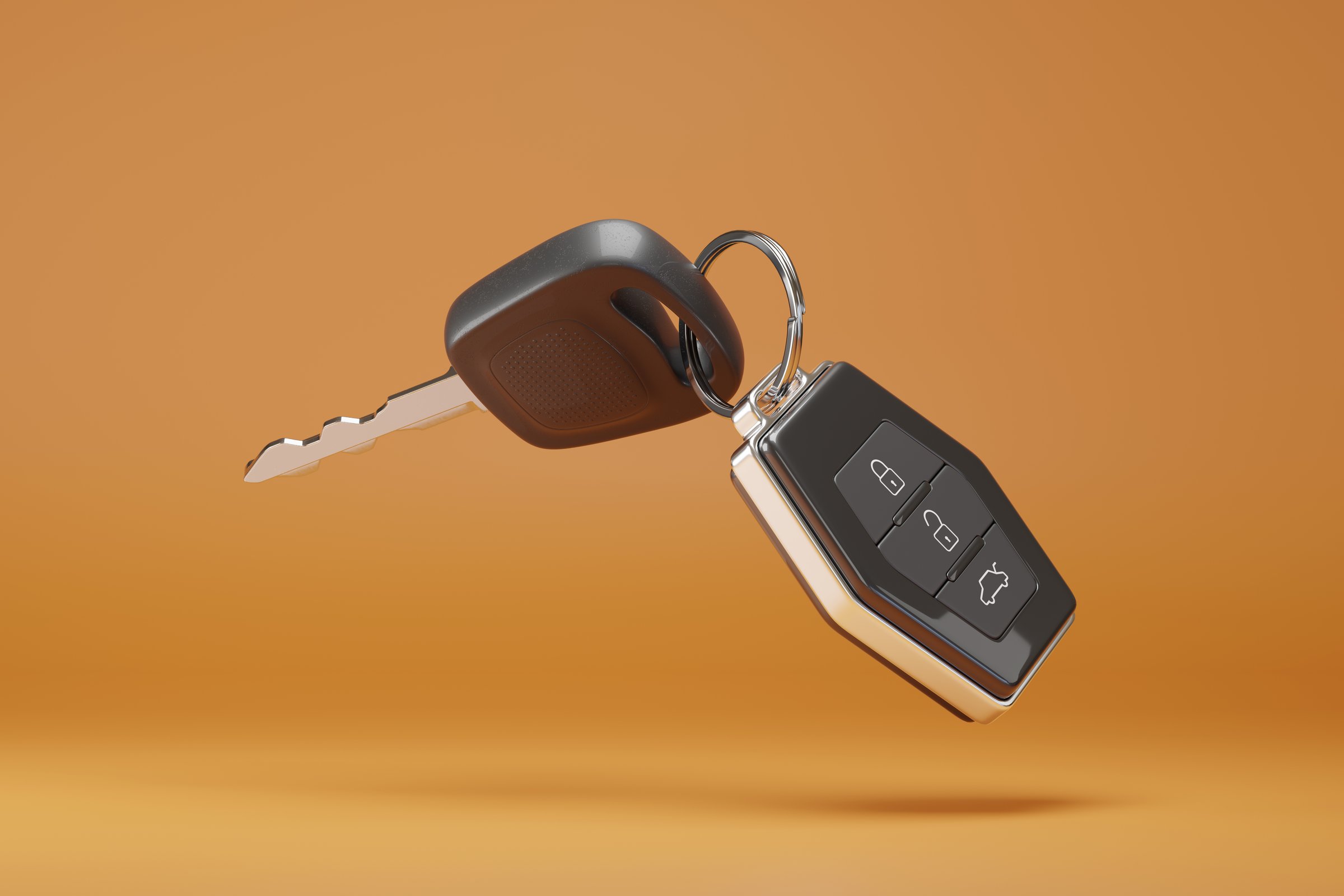 Car key with remote control