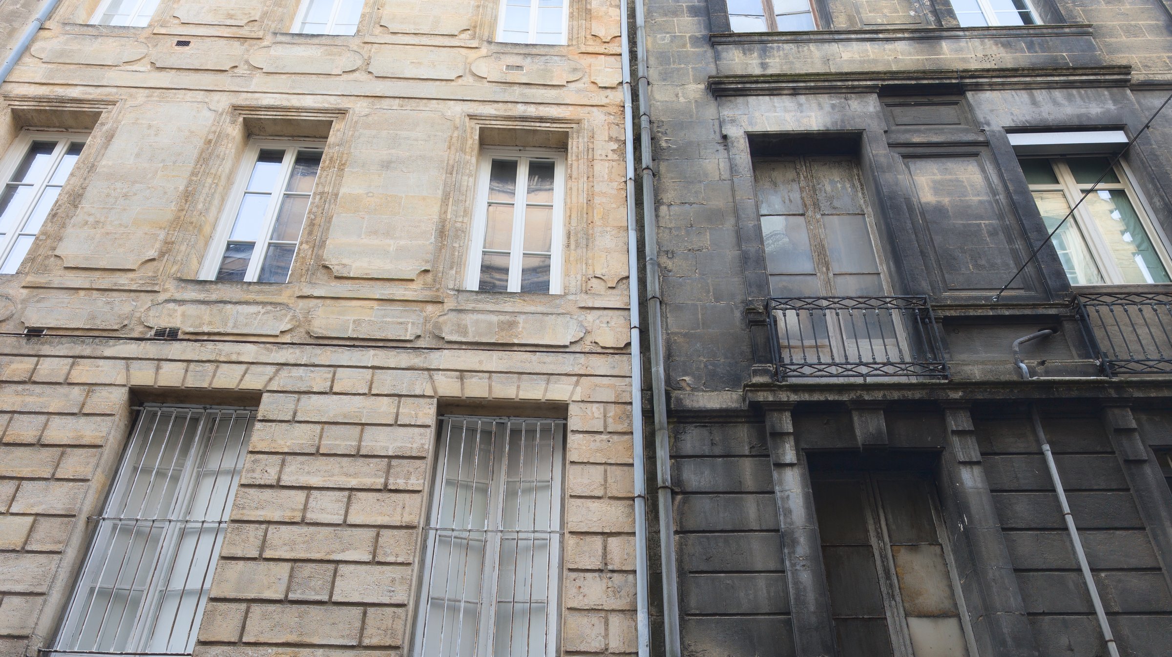 clean renovation building facade home before and after clean wash wall house facade outdoor