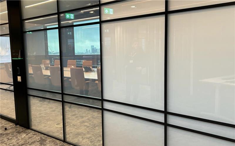 Smart glass installation