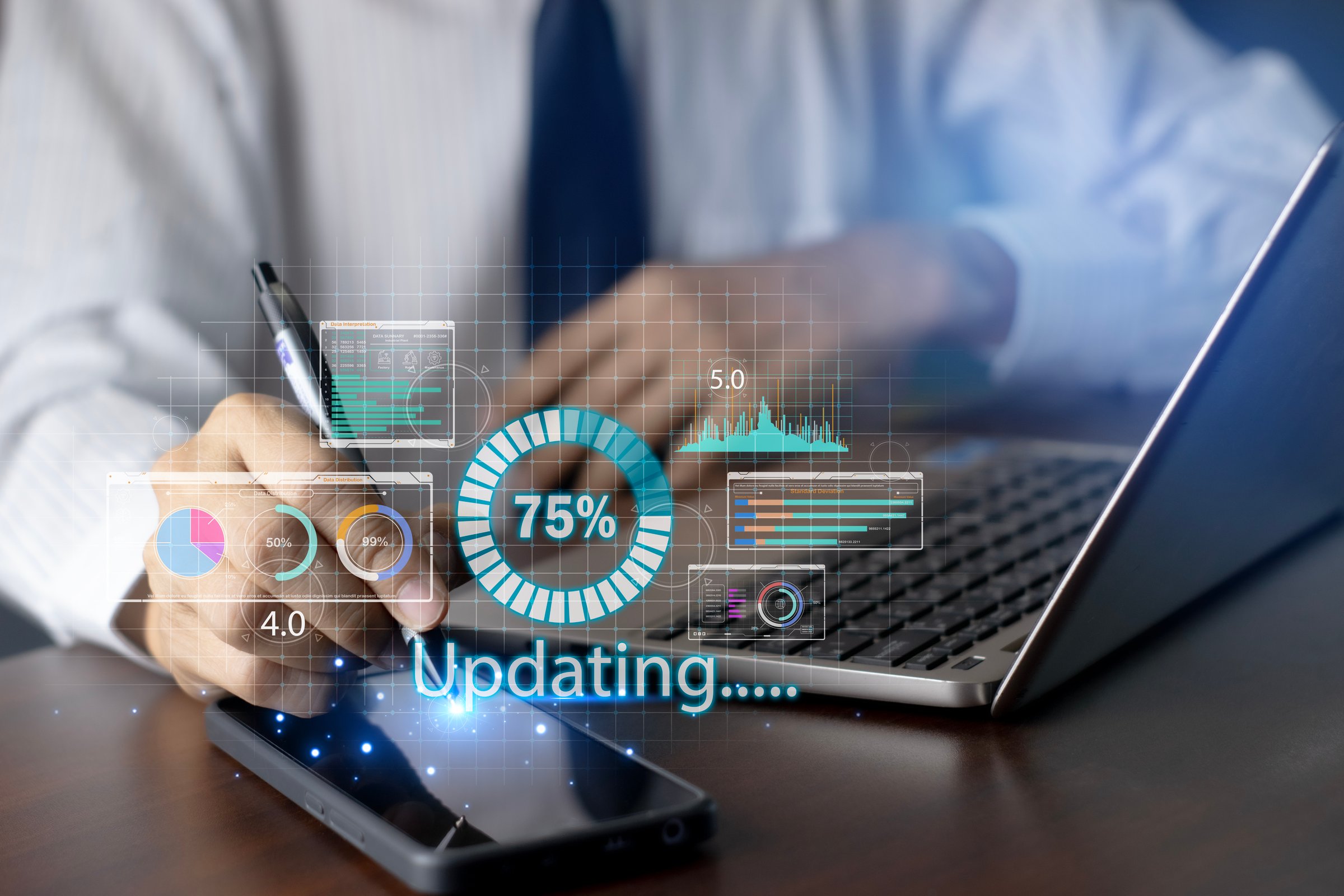 The idea of constantly updating or upgrading programs and systems