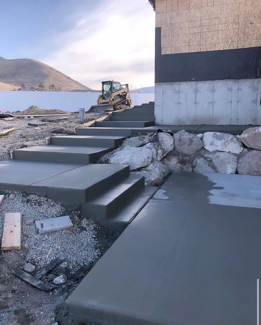 Custom concrete design