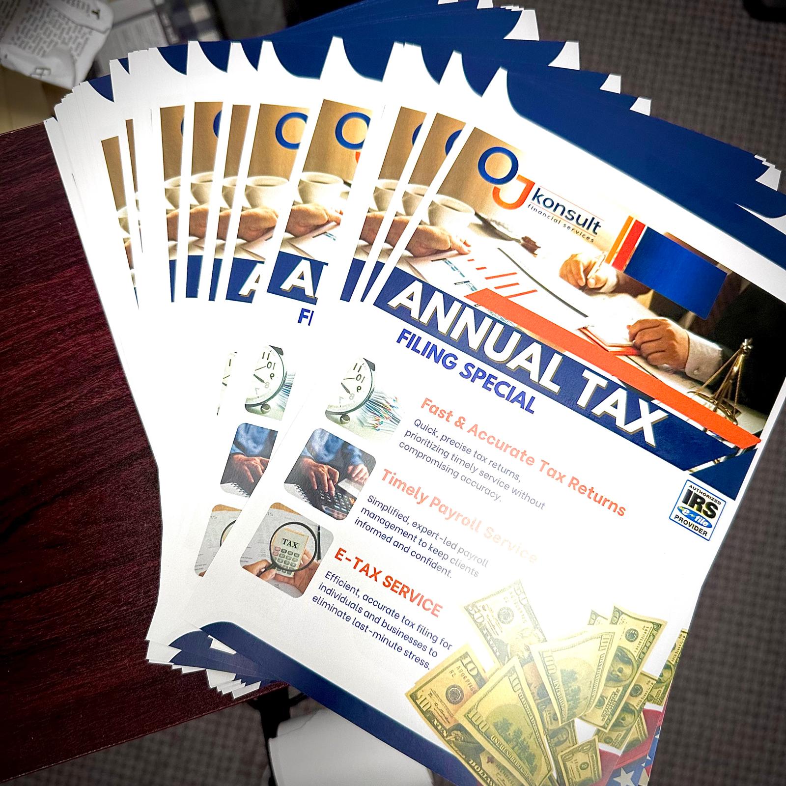 Business Card & Flyer Design