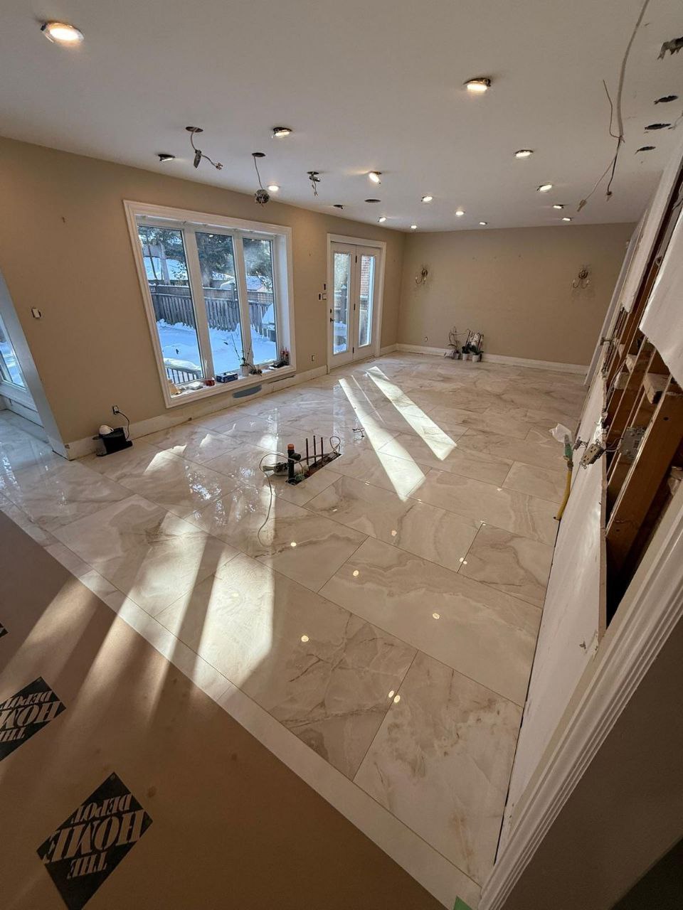 Tile Work & Luxury Showers project