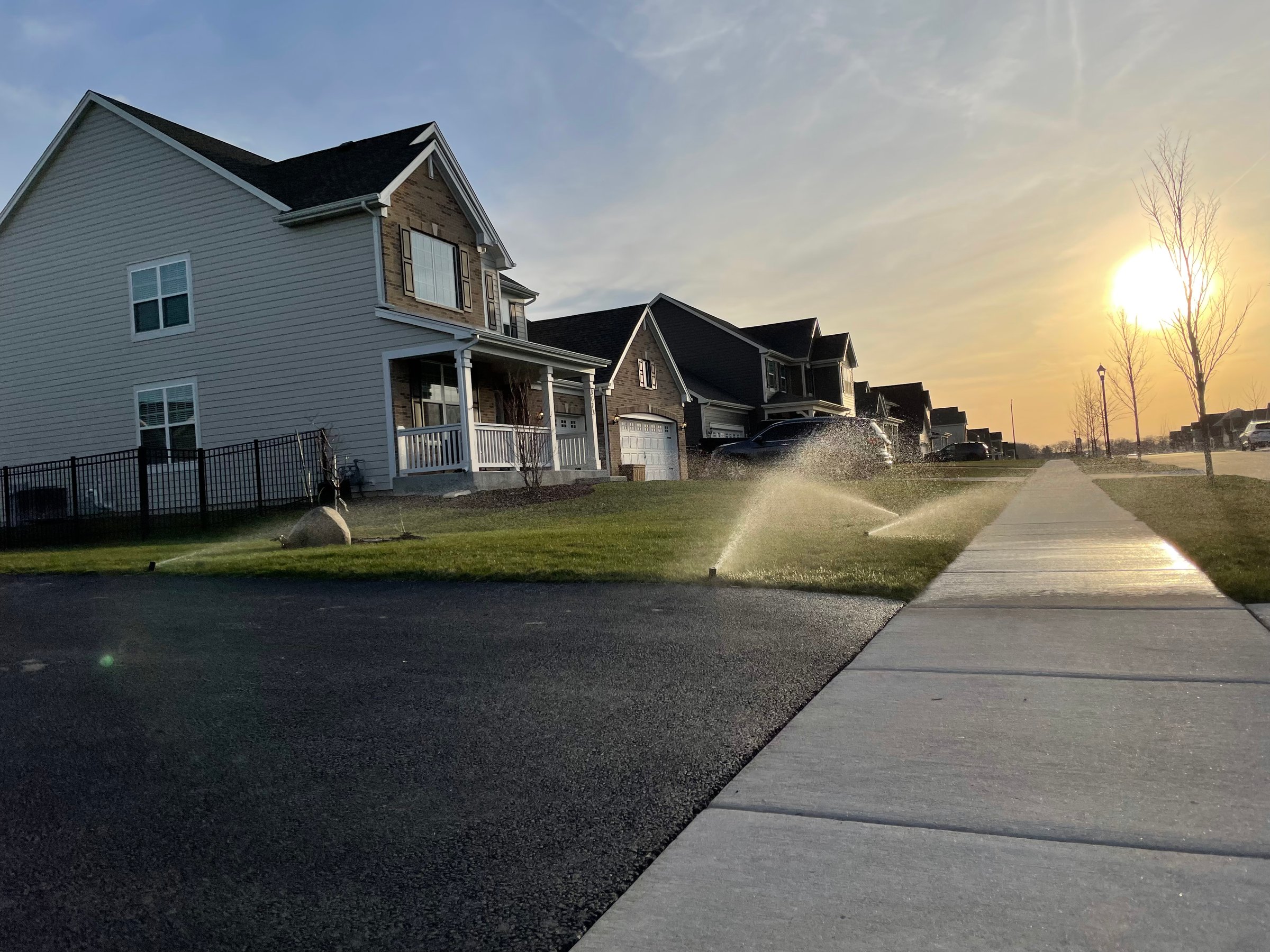 Daniel & Son irrigation system installation
