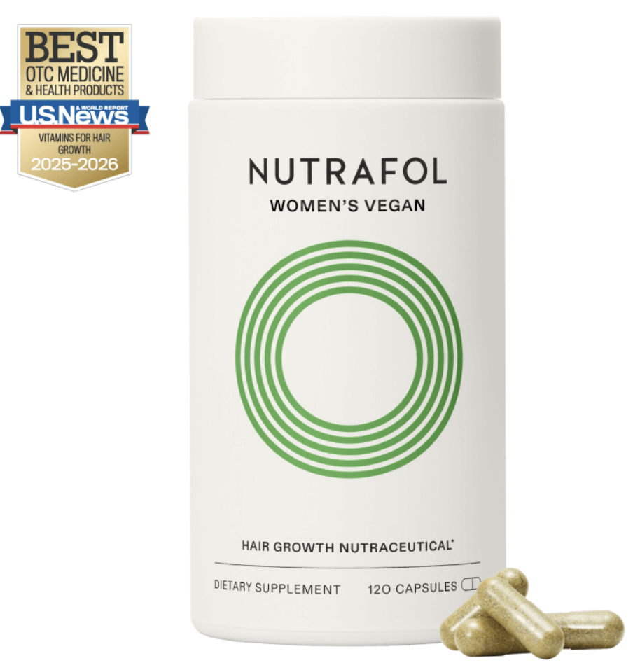 Nutrafol Women's Vegan supplement bottle