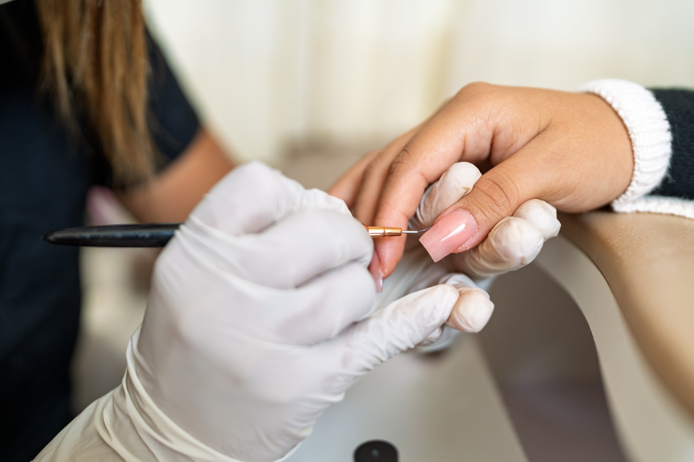 Luxurious facial spa treatment