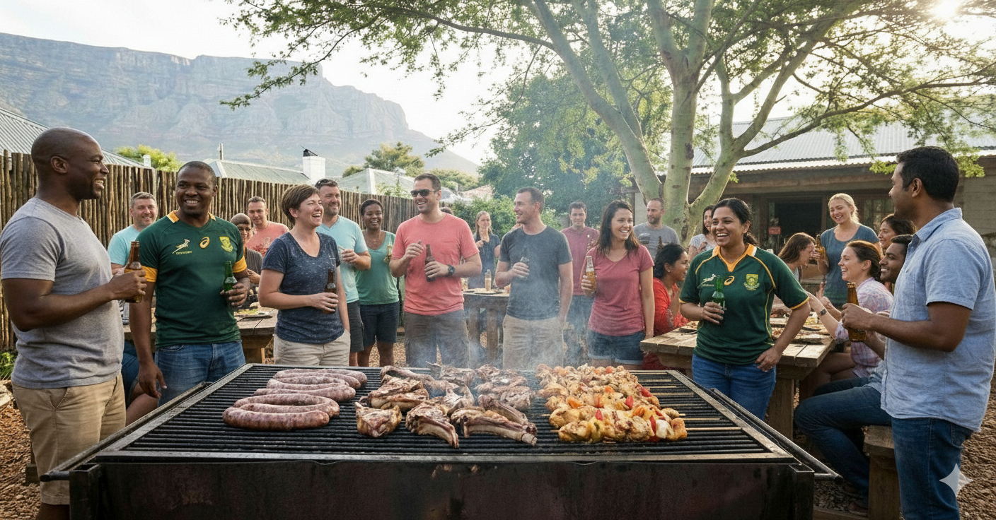 Braai barbecue gathering