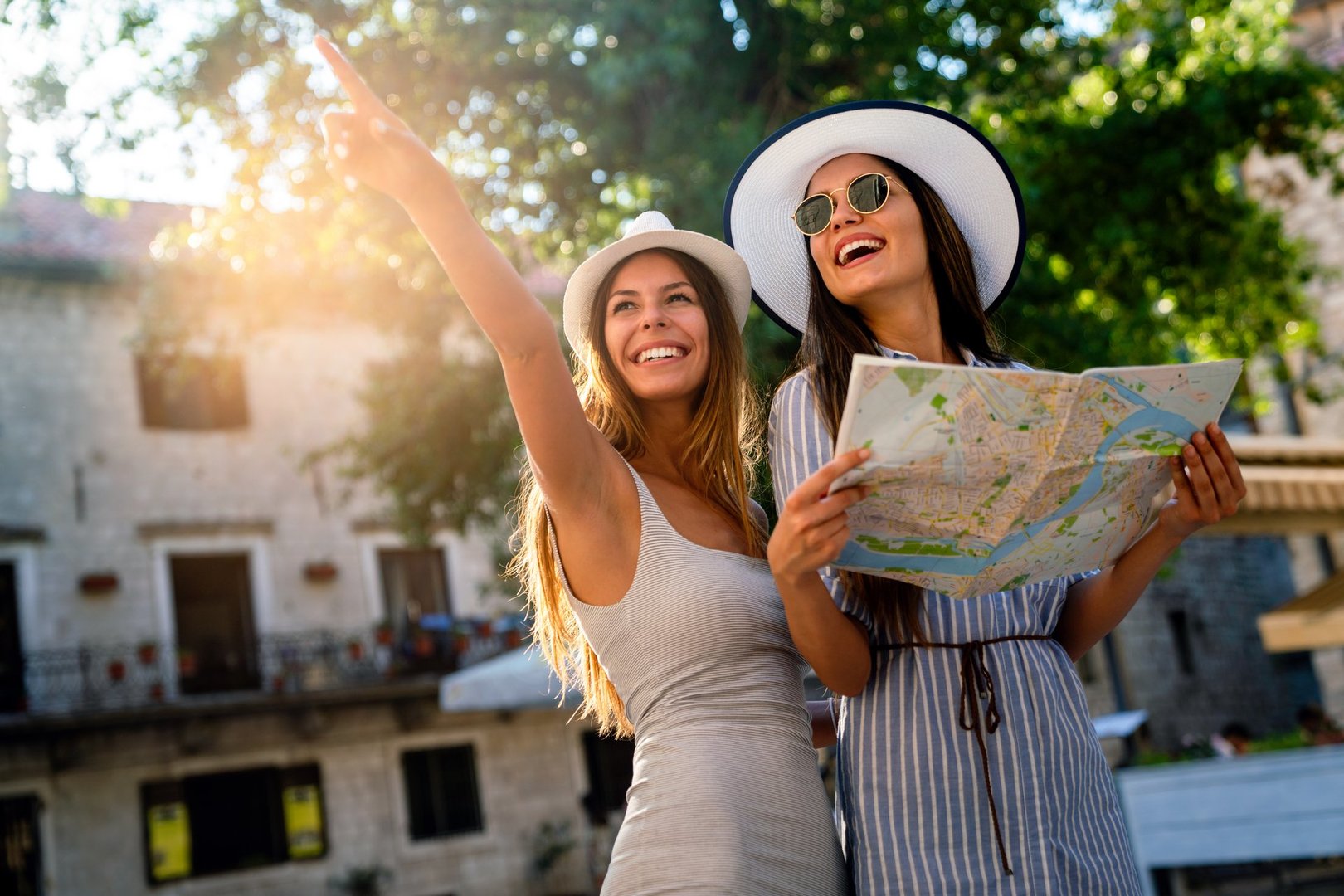 Happy Tourists in Morocco