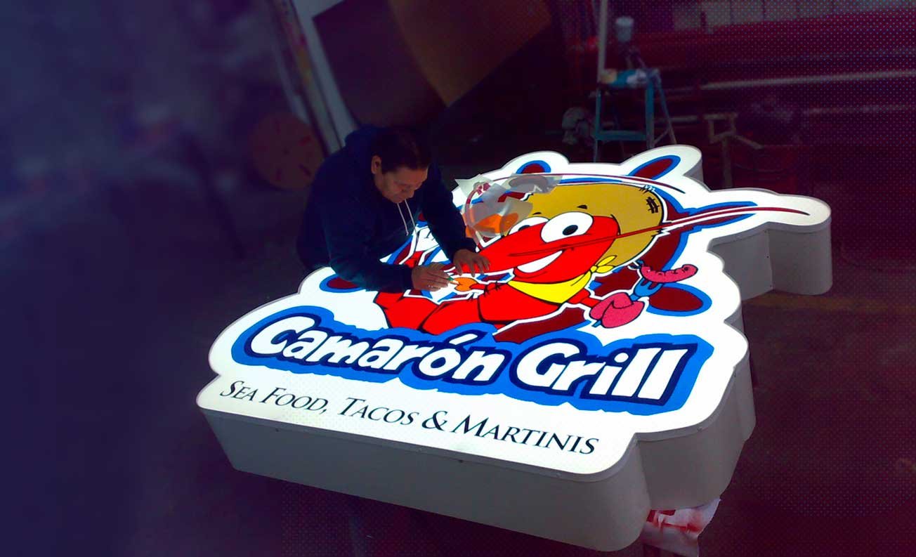 fabricamos anuncios luminosos