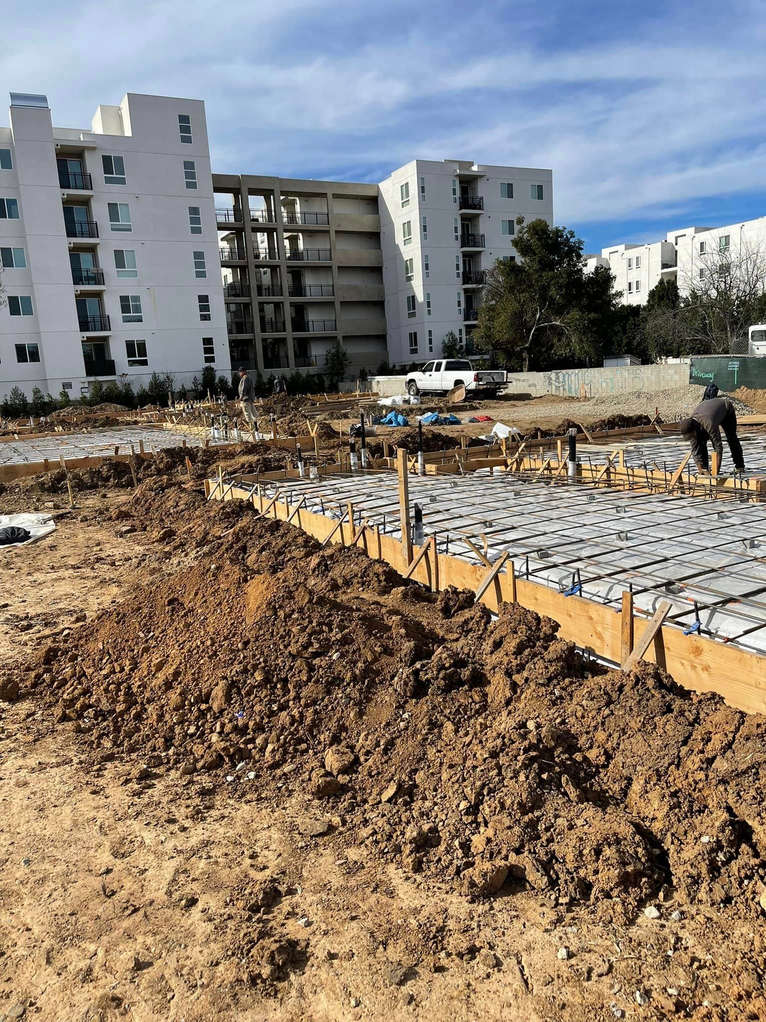 Concrete and foundation work by Serrato Builders