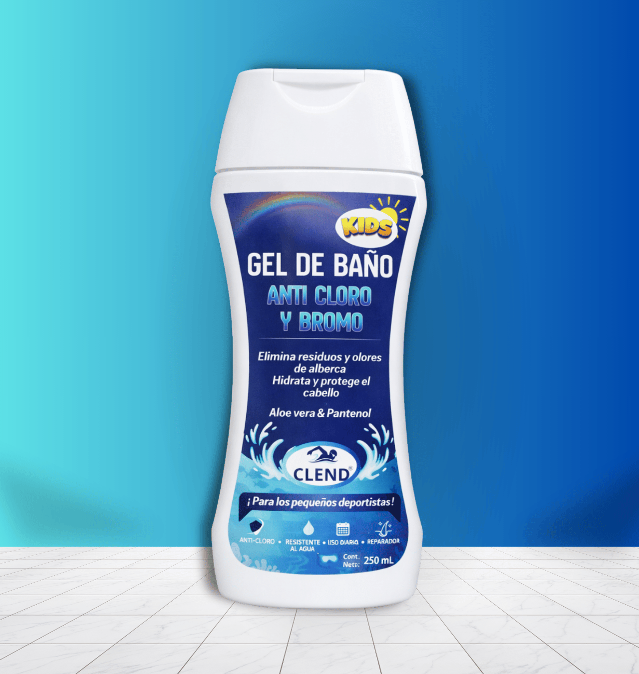 Producto de cuidado para nadadores