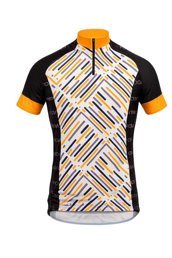 Jersey Sublimated with Front Partial Zipper