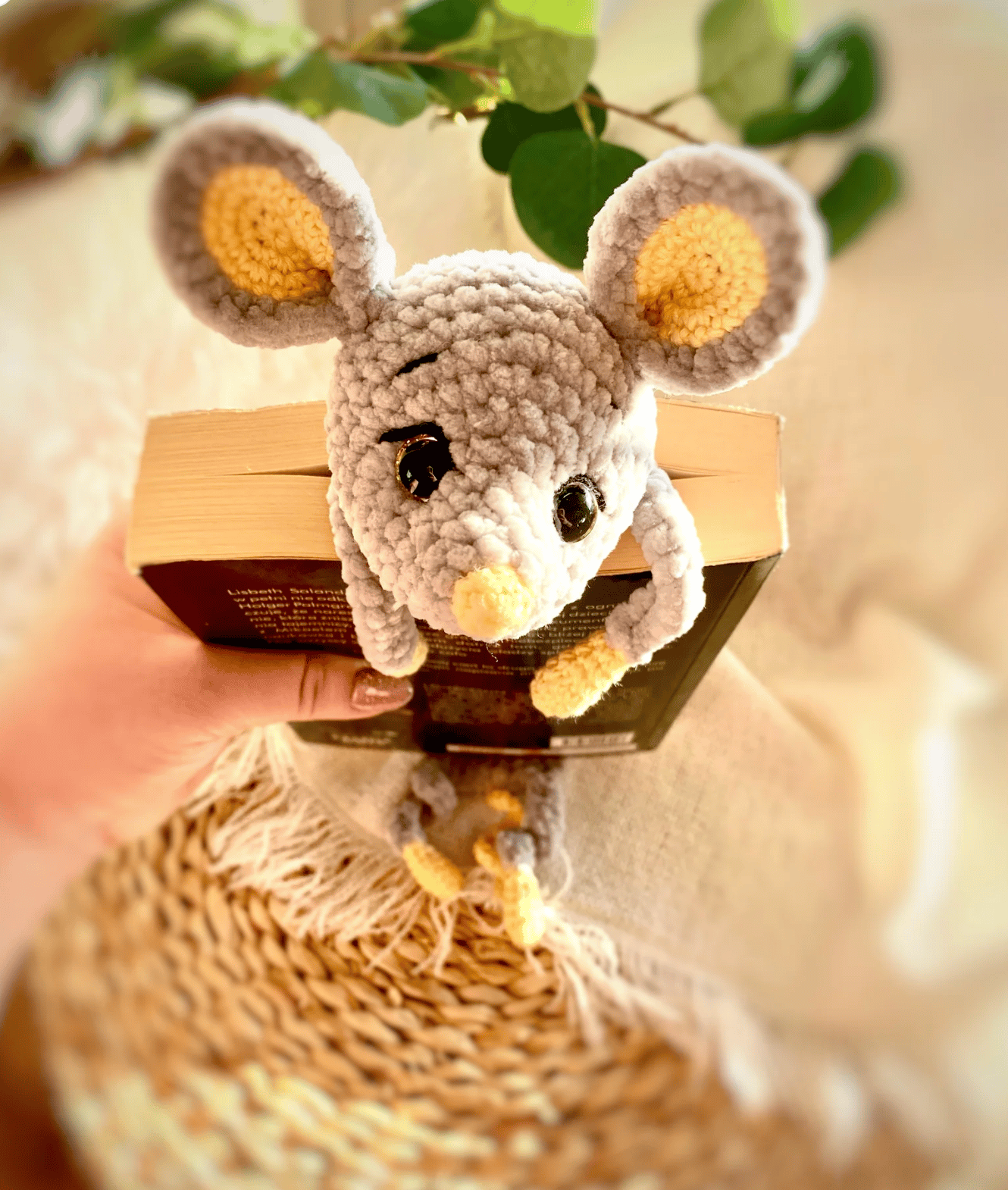 Zakładka do książki myszka