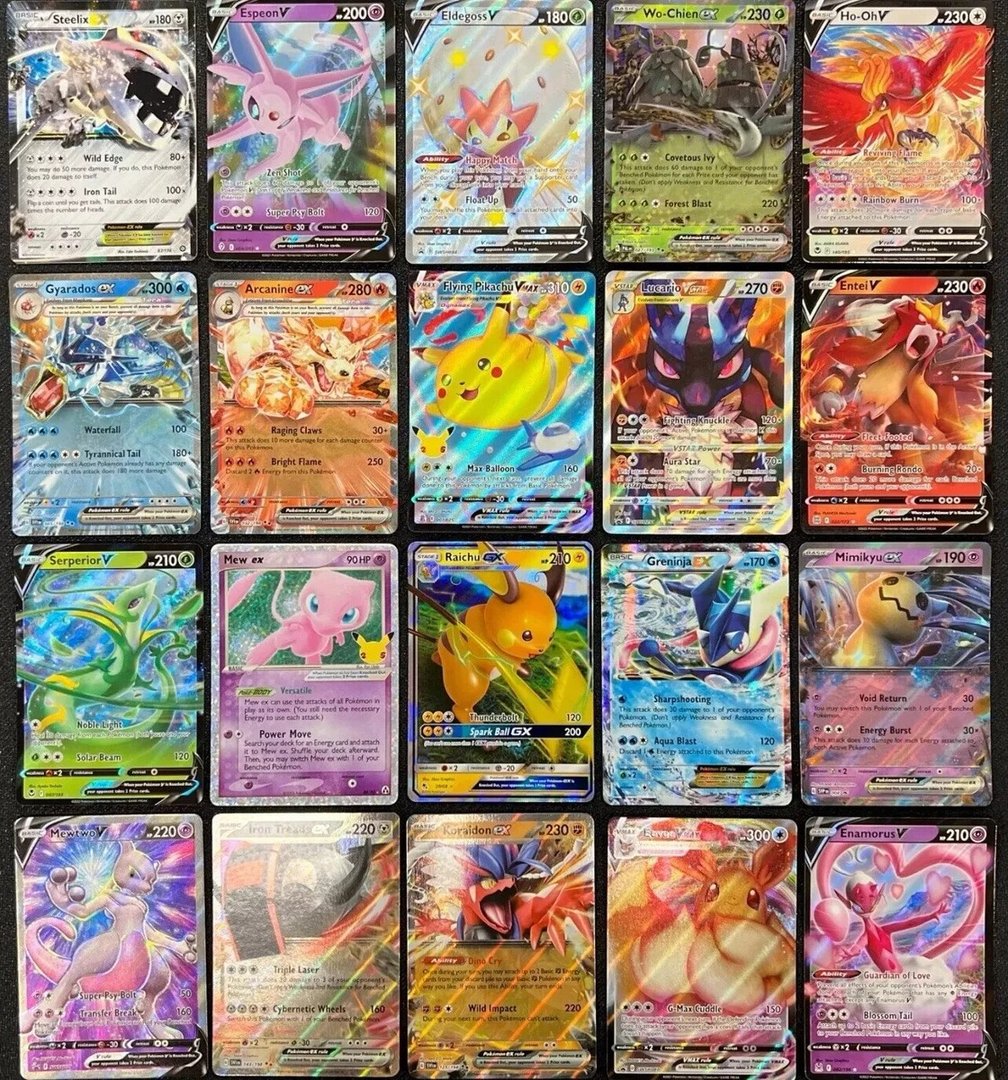 Holographic Pokemon cards