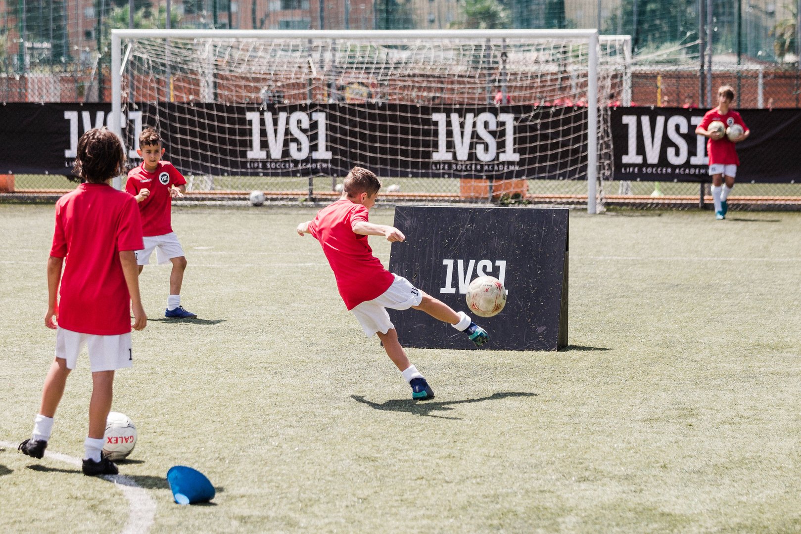 Football training session background