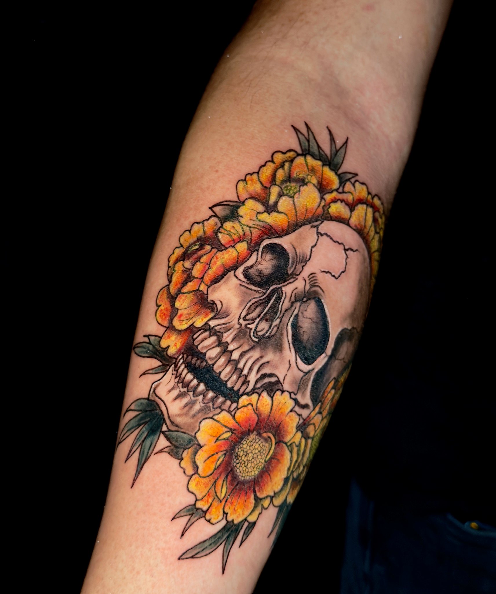 Tatuaje realizado por Victoria Lavā - Trabajo de portafolio