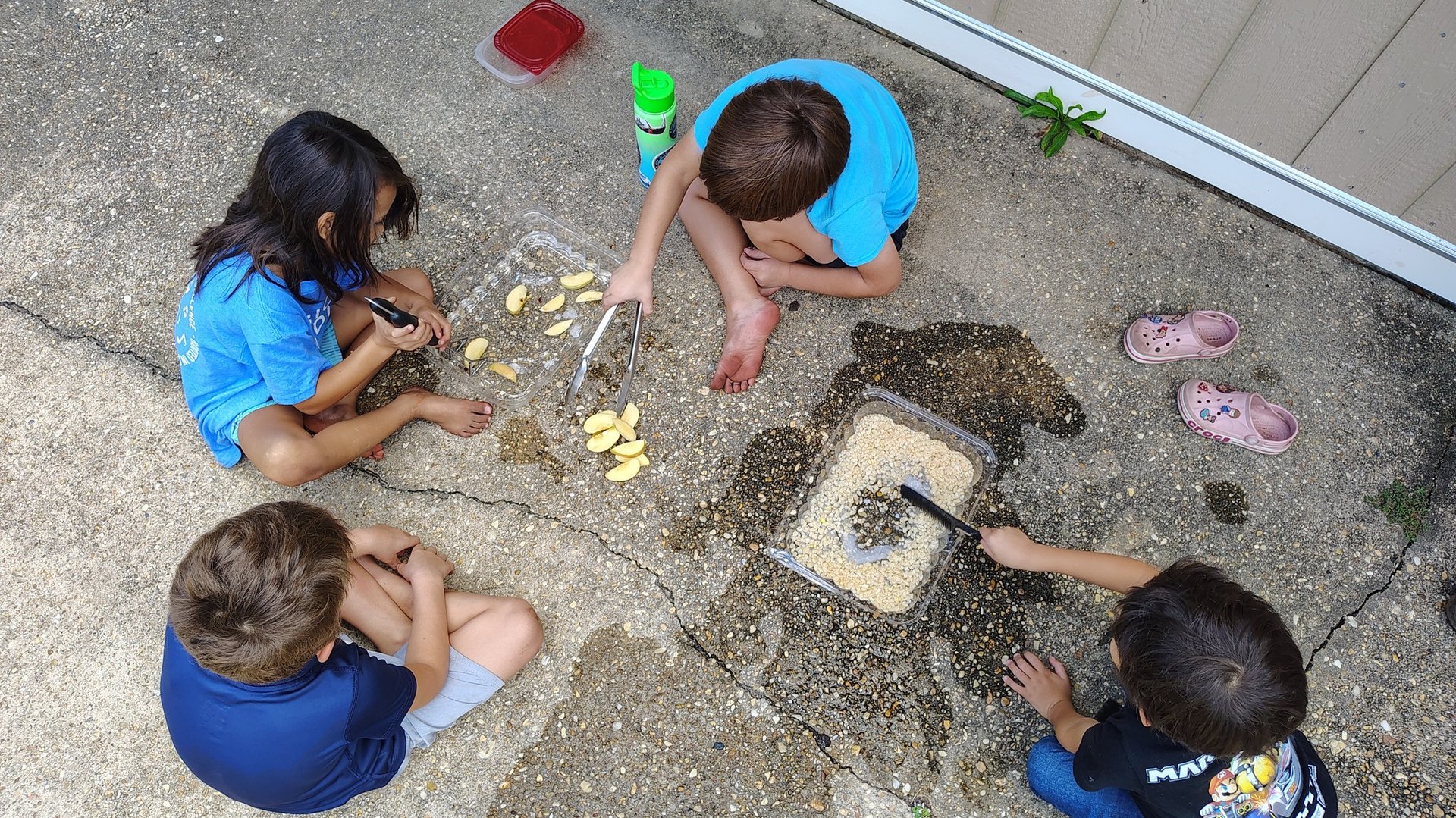 Udderly Acres Learning Center students
