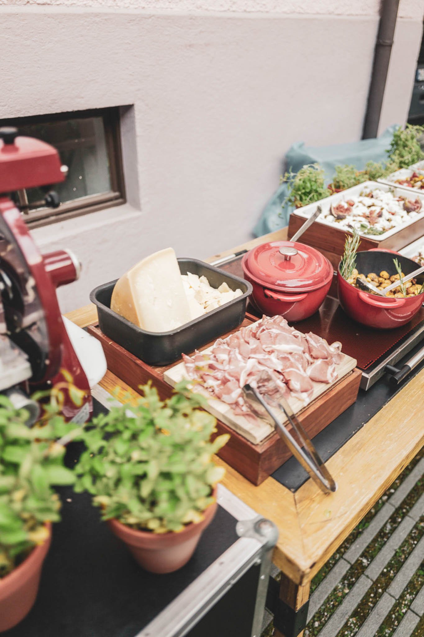 catering im studio g3, münchen