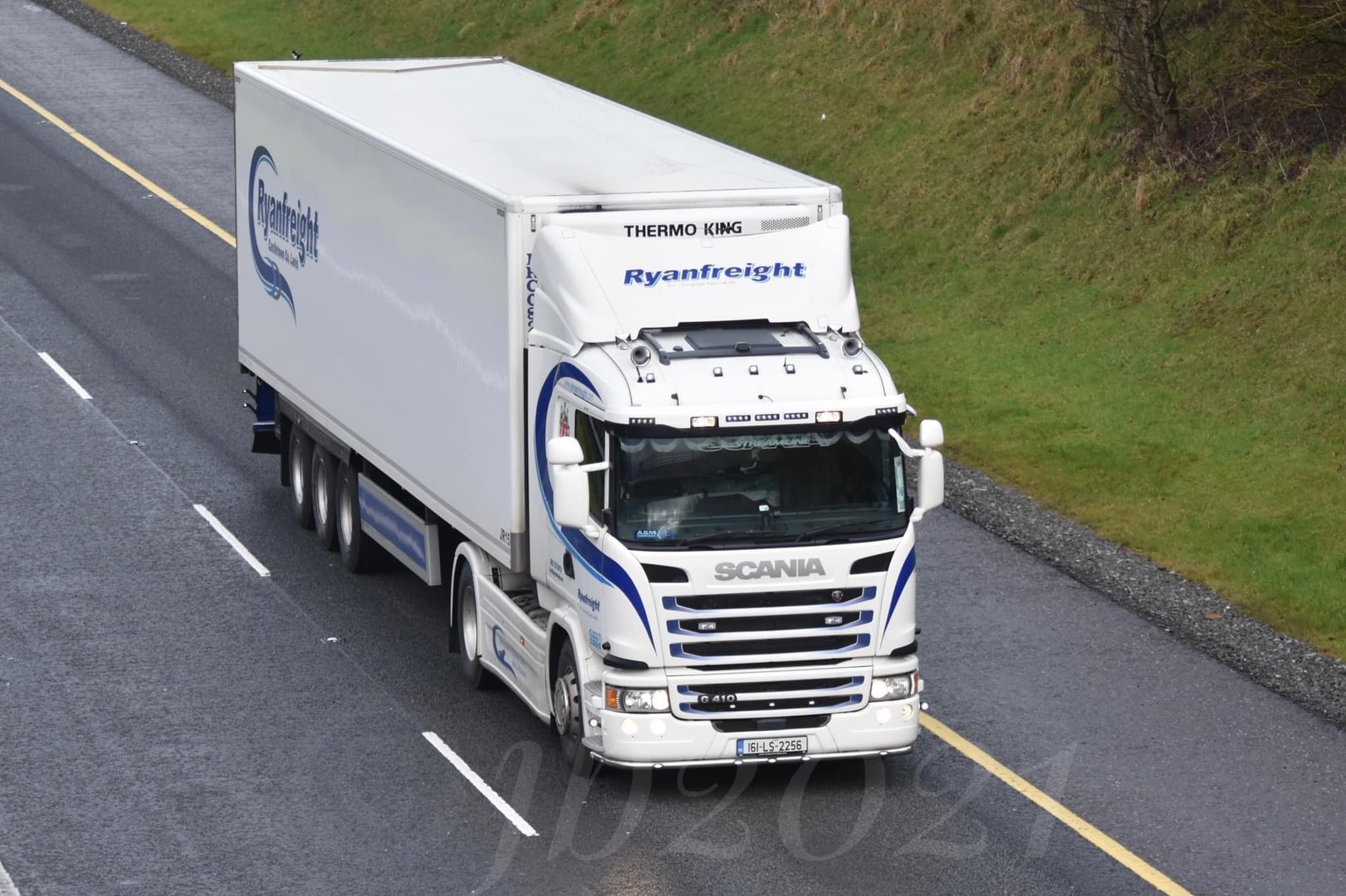 JS Ryan Freight refrigerated truck