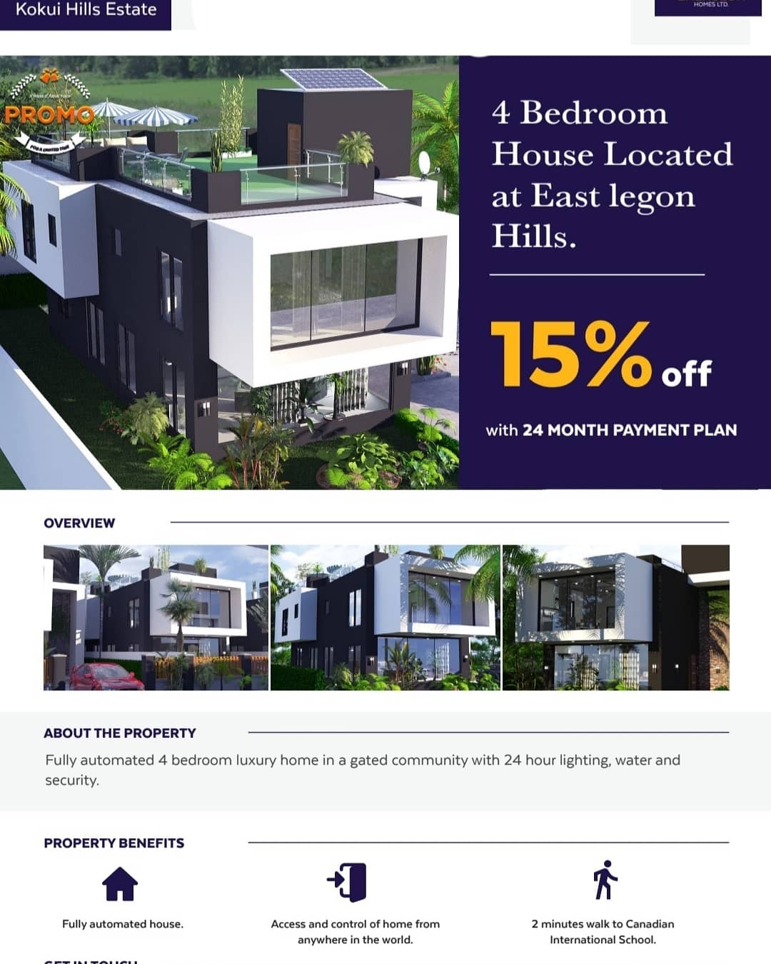 Modern home exterior