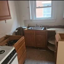 Kitchen before remodel