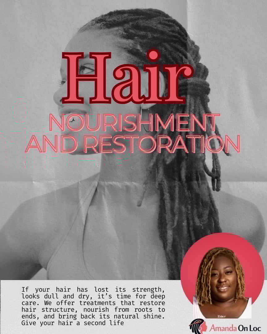 How to Have Nourished & Restored Locs