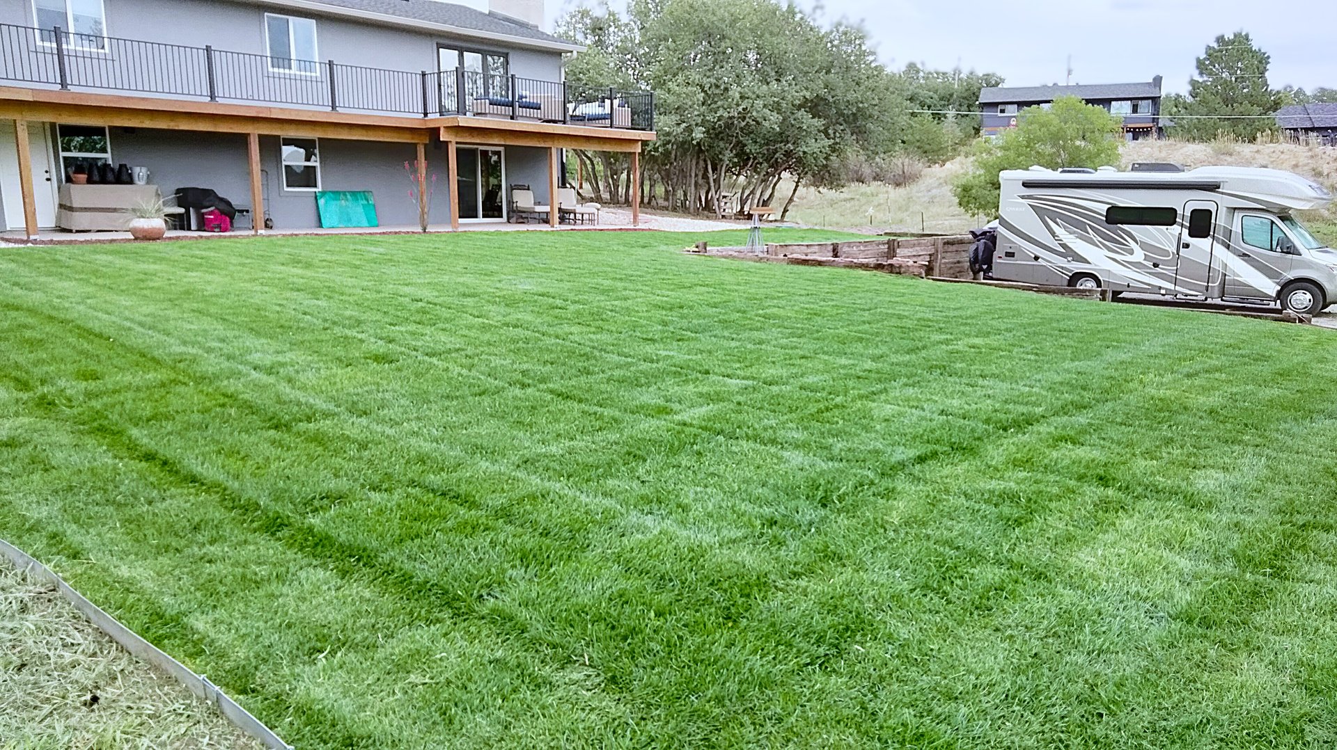 Lawn maintenance project