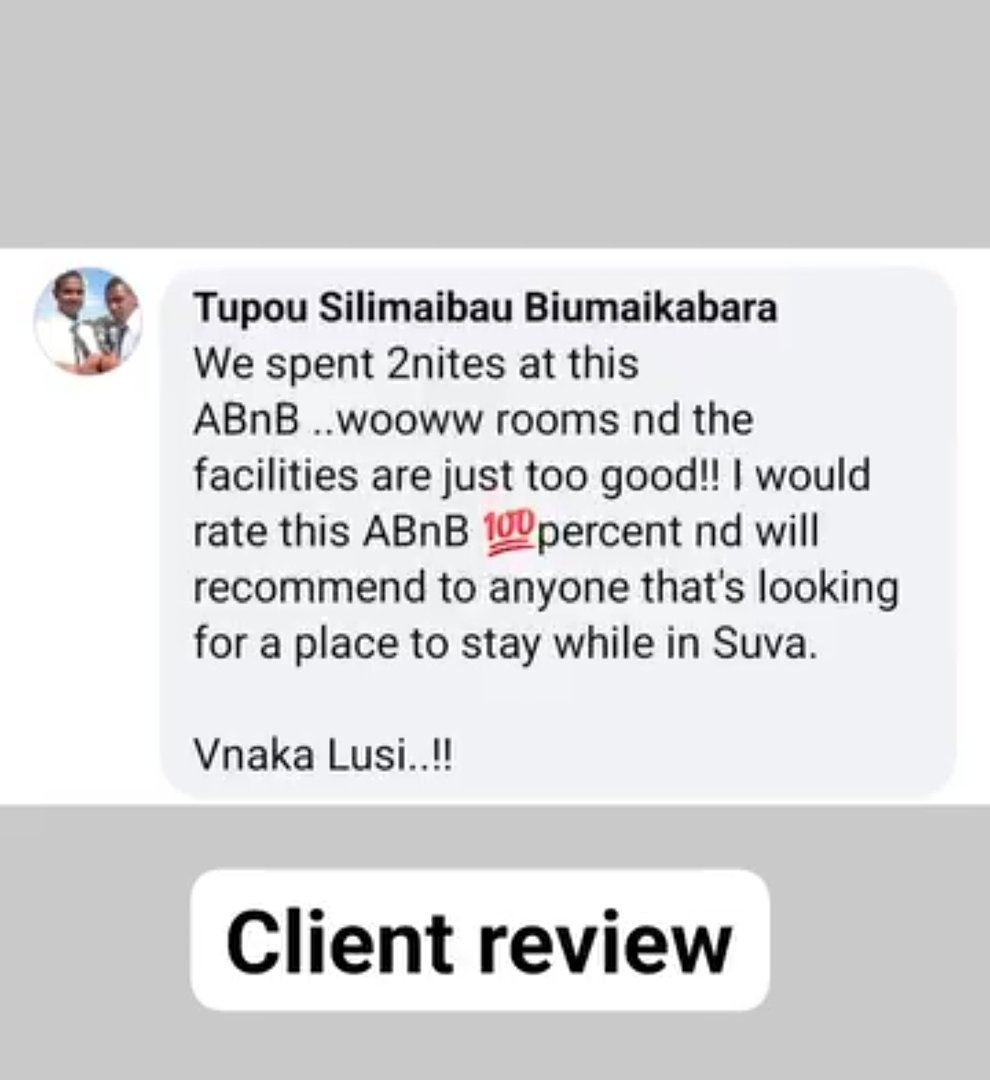 Guest testimonial