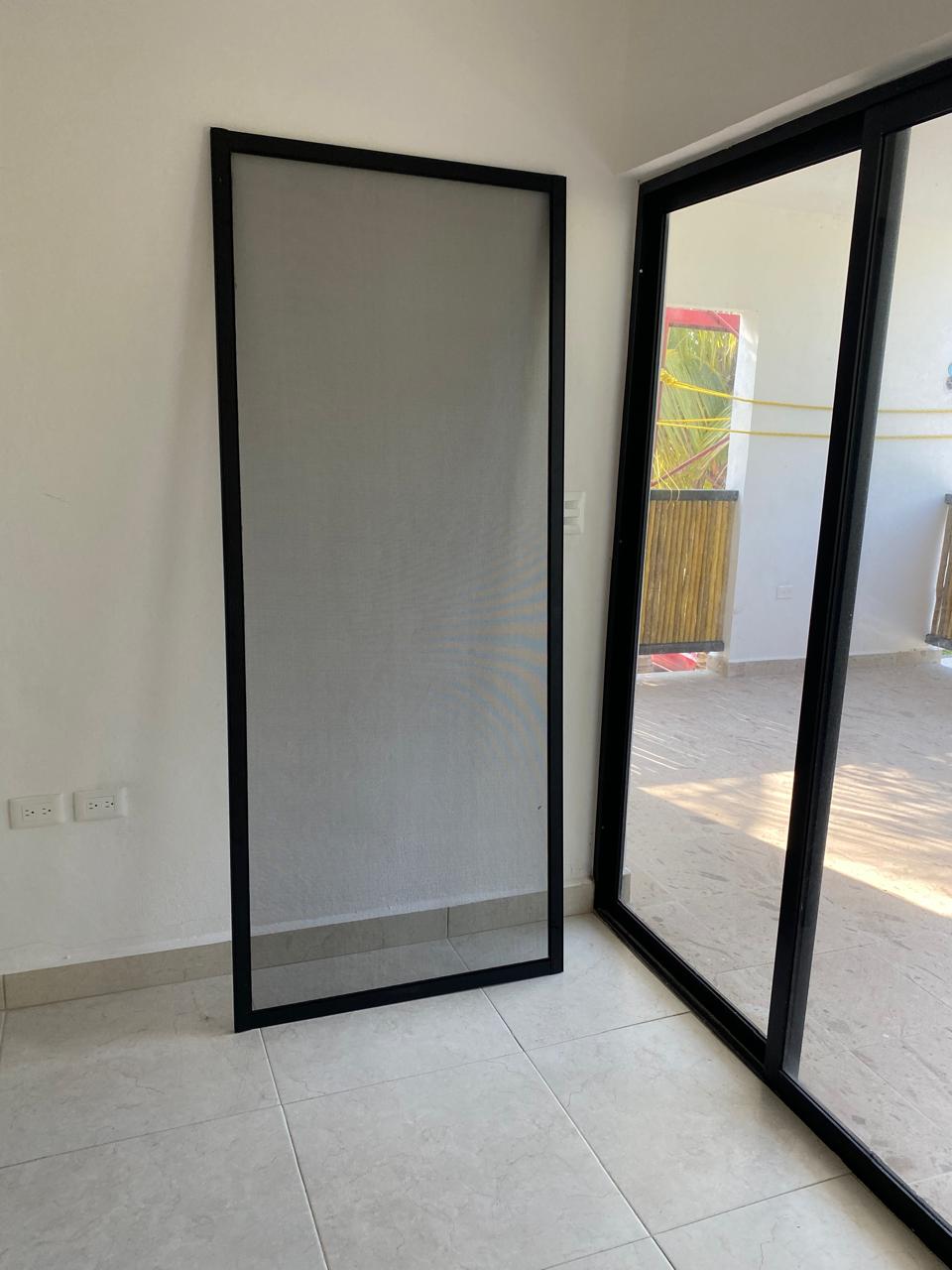 Mosquiteros instalados en ventana