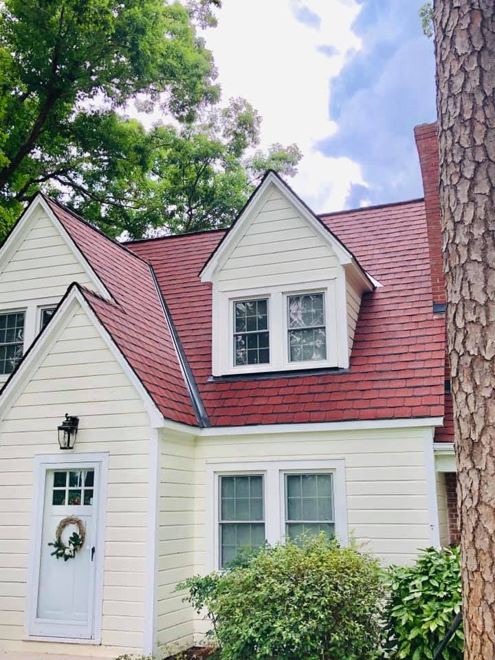 Residential roofing work